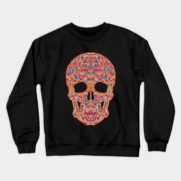 Geometric Skull Crewneck Sweatshirt by Woah_Jonny